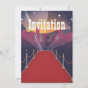 Invitation Célébrité du tapis rouge