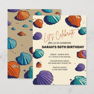 Invitation Célébrons le Modèle d'invitation, surp modifiable