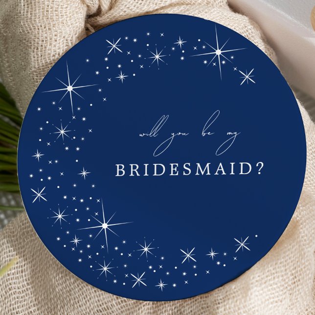 Invitation Celestial Elegant Wedding Moon Bridesmaid Proposal (Créateur téléchargé)