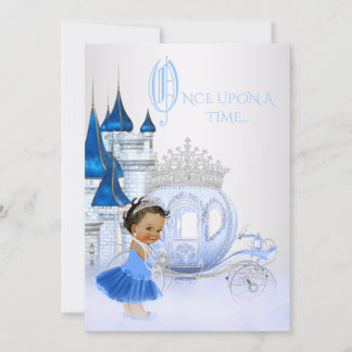 Invitation Cendrillon Ethnique Il était une fois Princesse