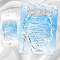 Cendrillon Princesse Pantoufle de Verre Quinceaner