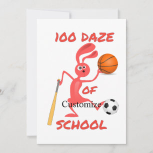 Invitation Cent Daze De L'École Thunder_Cove