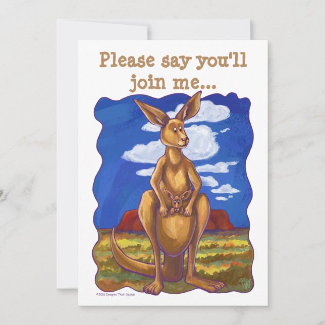 Invitation Centre du parti Kangaroo (Devant)