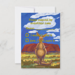 Invitation Centre du parti Kangaroo