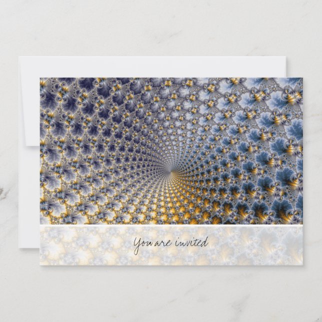 Invitation Centrifractalité - Art Fractal (Devant)