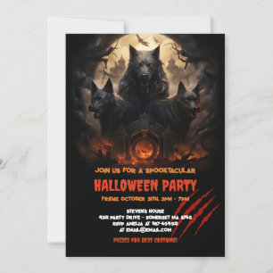 Invitation Cerberus : Halloween de l'enfer légendaire