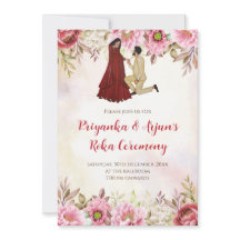 Cérémonie de la bague numérique Fiançailles indien