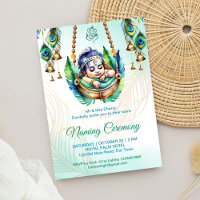 Cérémonie de Namkaran de nommage de bébé Krishna b