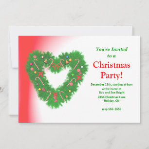 Invitation Cérémonie de Noël