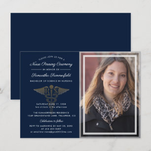 Invitation Cérémonie de remise des diplômes de l'infirmière P