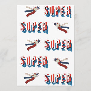 Invitation Cérémonie de remise des prix Patriotic Super Star