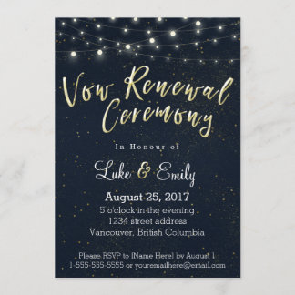 Invitation Cérémonie de renouvellement du Vow flamand de minu