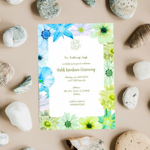 Invitation Cérémonie Haldi Kumkum
