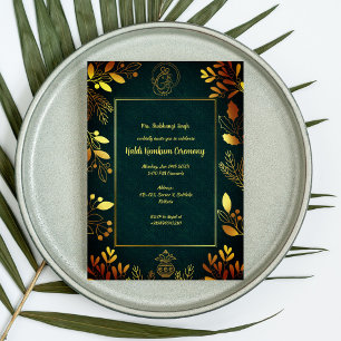 Invitation Cérémonie Haldi Kumkum
