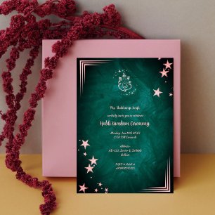 Invitation Cérémonie Haldi Kumkum