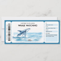 Certificat Cadeau Observation de Baleines