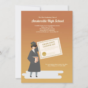 Invitation Certificat de diplôme