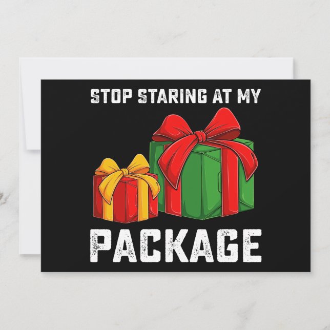 Invitation Cessez De Commencer À Mes Vacances De Noël Forfait (Devant)