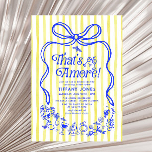 Invitation C'est Amore Italian Lemons Fête des mariées