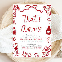 C'est Amore Whimsical Italian Engagement Party