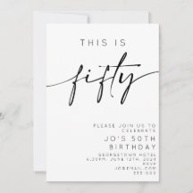 C'Est Cinquante-Cinquante-Anniversaire Minimal