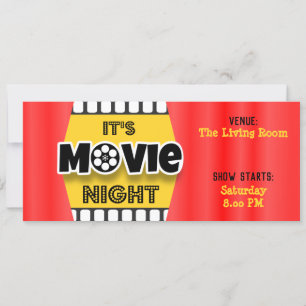 Invitation C'est la nuit du cinéma