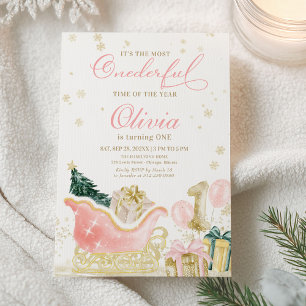 Invitation C'est la période la plus merveilleuse de l'année p