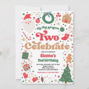 Invitation C'est la saison deux célébrer l'anniversaire de No