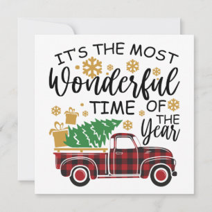 Invitation C'est le moment le plus merveilleux de l'année