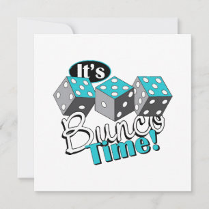Invitation C'est l'heure de Bunco !
