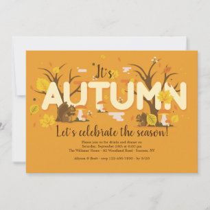 Invitation C'est l'invitation d'automne