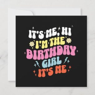 Invitation C'est mon anniversaire filles