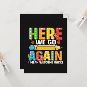 Invitation C'est reparti pour un tour, je veux dire, bienvenu