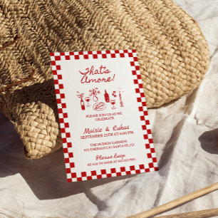 Invitation C'est un dîner de répétition inspiré du français