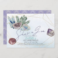 C'est un Gem Crystals Gemstone Géologie 1er annive