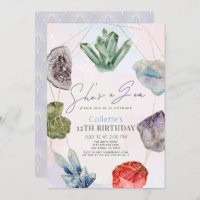 C'est un Gem Crystals Gemstone Geology Anniversair