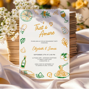 Invitation C'est un parti d'engagement italien plus rustique