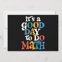 C'est une bonne journée pour faire des maths Prof 