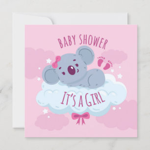 Invitation C'est une fille