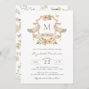 Invitation C'est une fille ! Baby shower