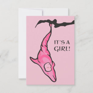 Invitation c'est une fille ! (cocon dauphin)