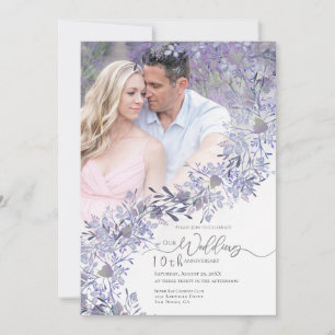 Invitation Cet élégant anniversaire de mariage