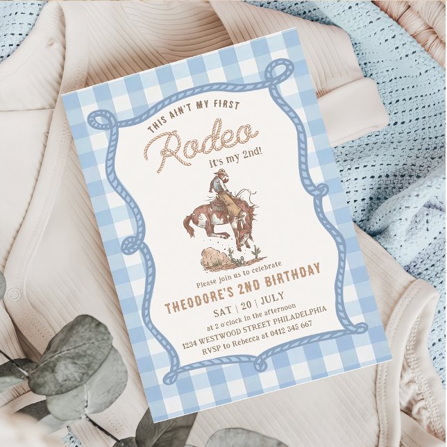 Invitation Cette robe à carreaux n'est pas ma première  (Créateur téléchargé)
