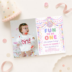 Invitation Chaîne en papier Disco Amusant pour le premier 1er