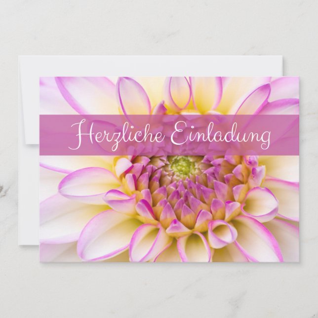 Invitation chaleureuse pour toutes les occasions ! (Devant)