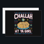 Invitation Challah Sur Ya Girl Funny Hanoukka Food Chanukah<br><div class="desc">Challah Sur Ya Girl Funny Hanoukka Food Chanukah</div>