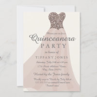 Champagne d'or Shimmer Parties scintillant Gown Qu
