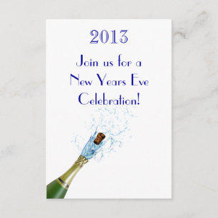 Invitation Champagne qui saute