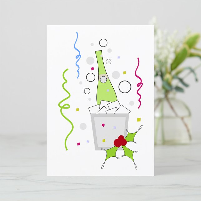 Invitation Champagne Sur Glace (Créateur téléchargé)