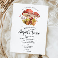 Champignons et Baby shower d'Acorns